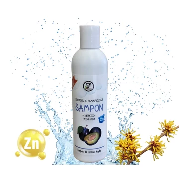 Eco-Z Sampon ZSÍROS hajra Hamamelis és Ichtiol